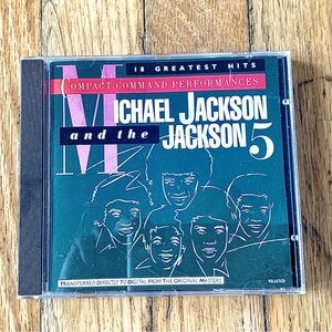Greatest Hits compilation album CD by Michael Jackson & The Jackson 5